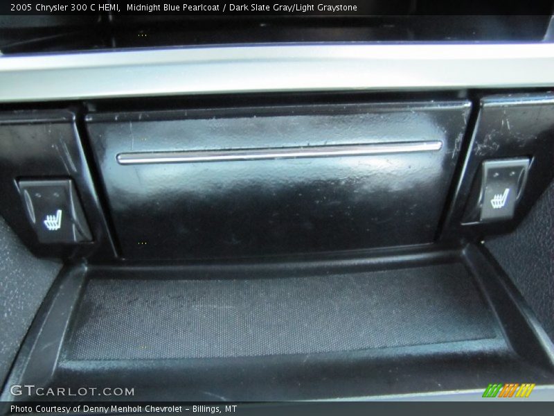 Midnight Blue Pearlcoat / Dark Slate Gray/Light Graystone 2005 Chrysler 300 C HEMI