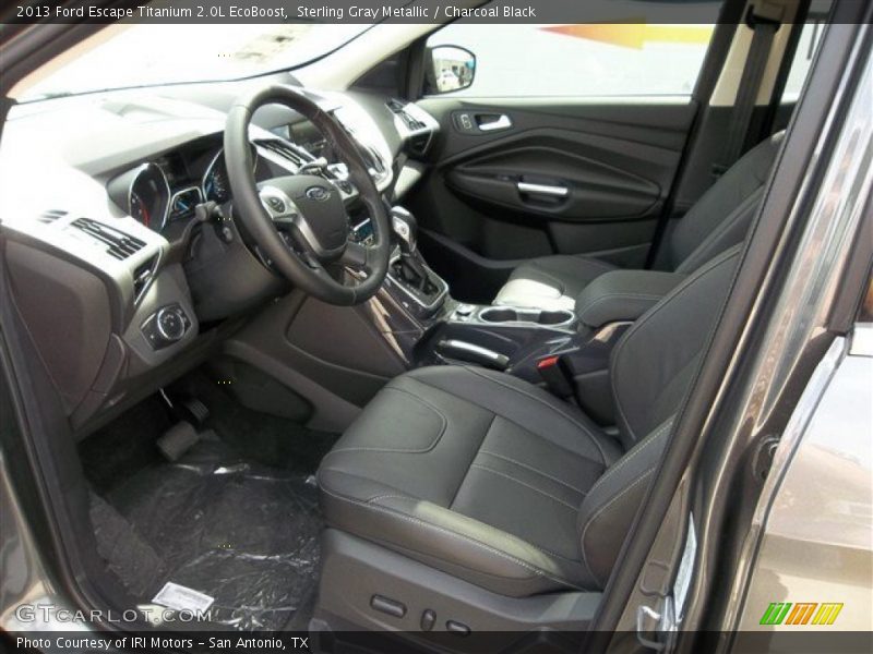 Front Seat of 2013 Escape Titanium 2.0L EcoBoost