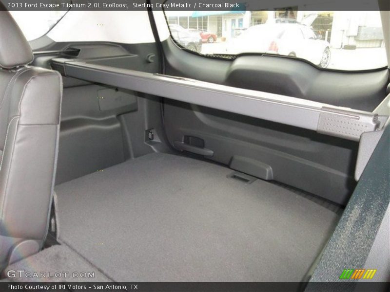 Sterling Gray Metallic / Charcoal Black 2013 Ford Escape Titanium 2.0L EcoBoost