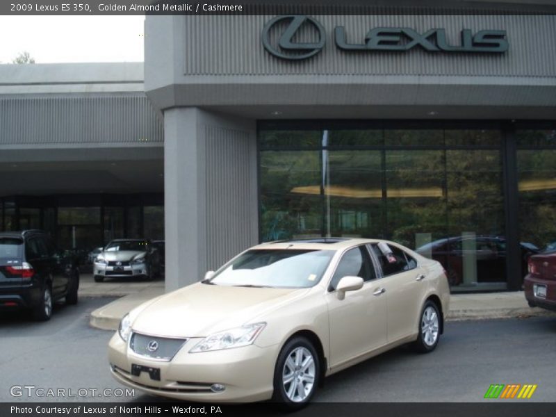 Golden Almond Metallic / Cashmere 2009 Lexus ES 350