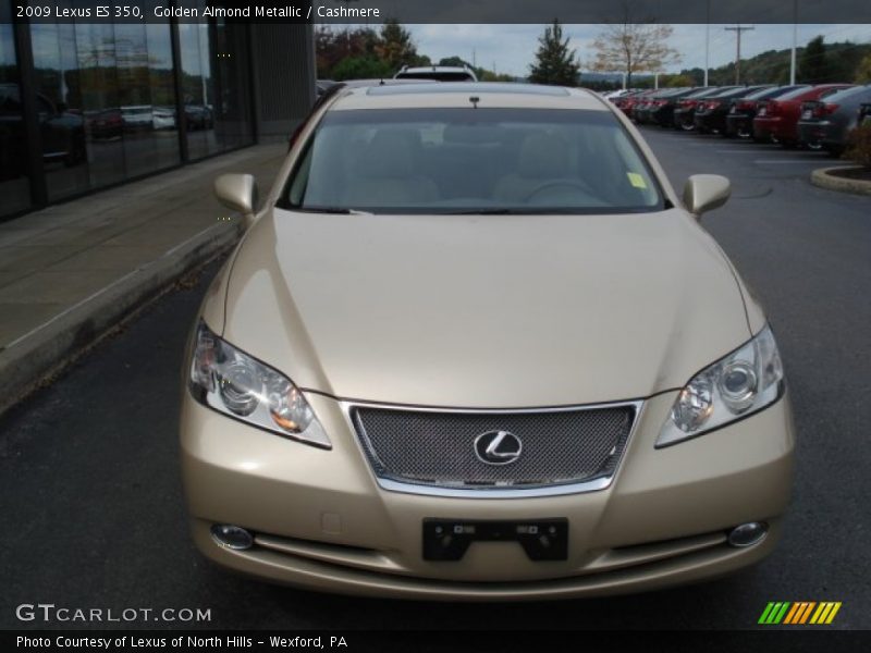 Golden Almond Metallic / Cashmere 2009 Lexus ES 350