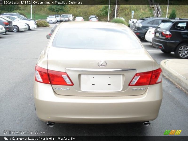 Golden Almond Metallic / Cashmere 2009 Lexus ES 350