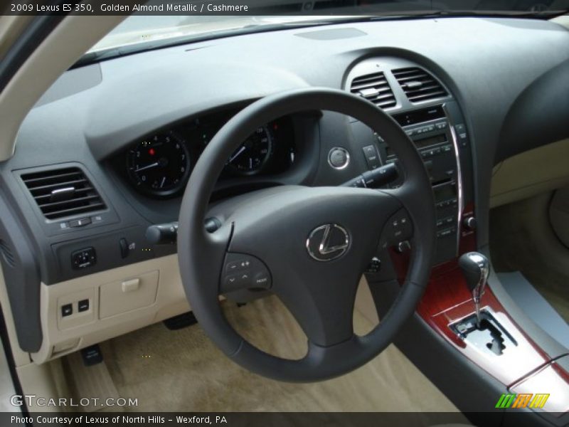 Golden Almond Metallic / Cashmere 2009 Lexus ES 350