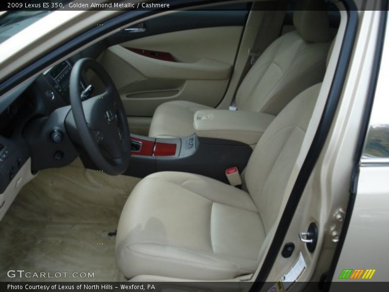 Golden Almond Metallic / Cashmere 2009 Lexus ES 350
