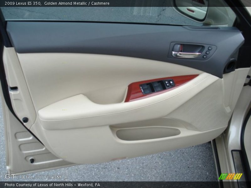 Golden Almond Metallic / Cashmere 2009 Lexus ES 350