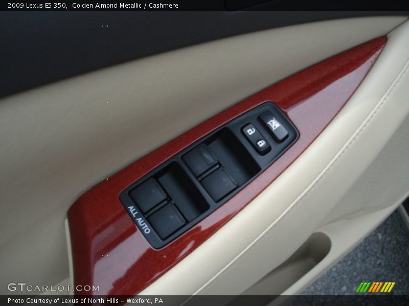 Golden Almond Metallic / Cashmere 2009 Lexus ES 350