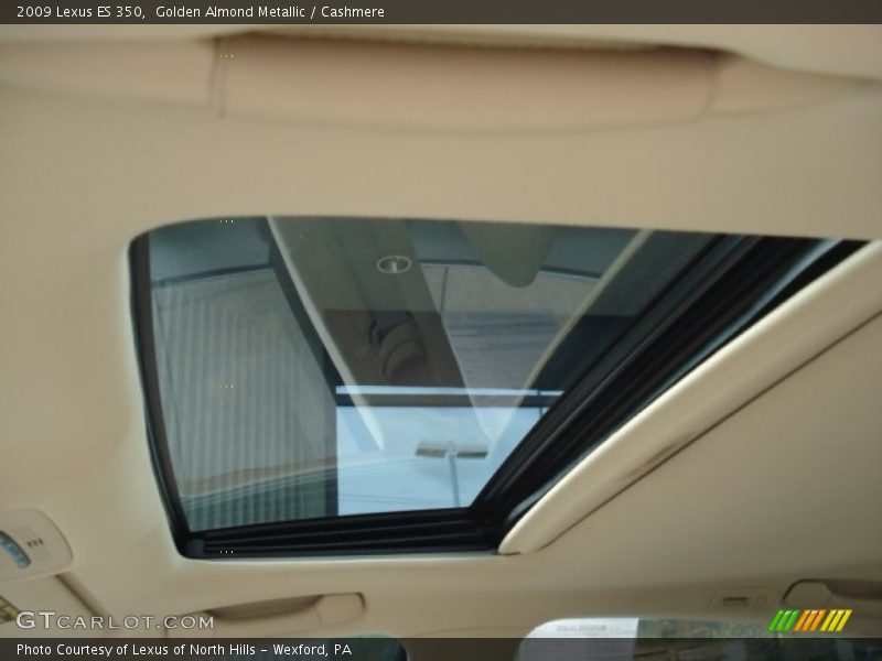 Golden Almond Metallic / Cashmere 2009 Lexus ES 350