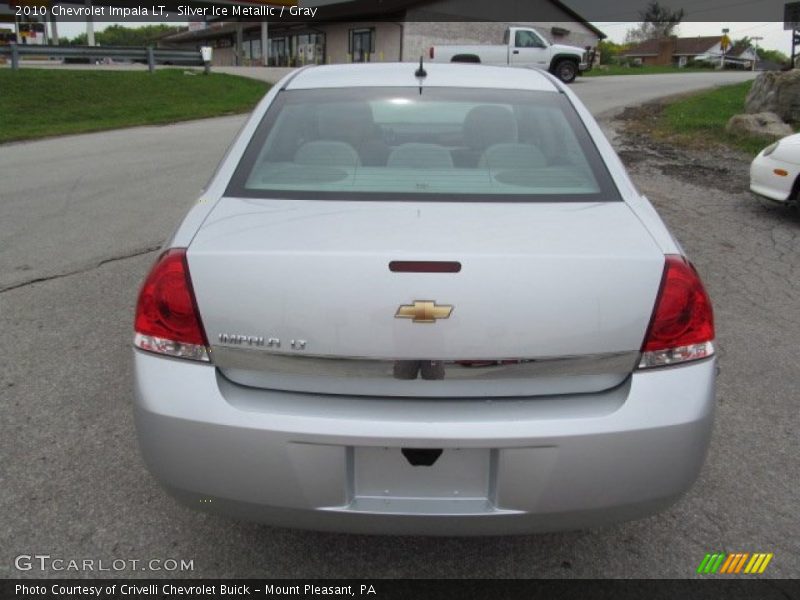 Silver Ice Metallic / Gray 2010 Chevrolet Impala LT