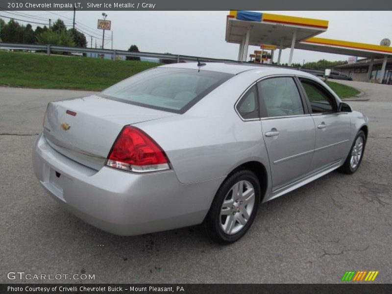 Silver Ice Metallic / Gray 2010 Chevrolet Impala LT