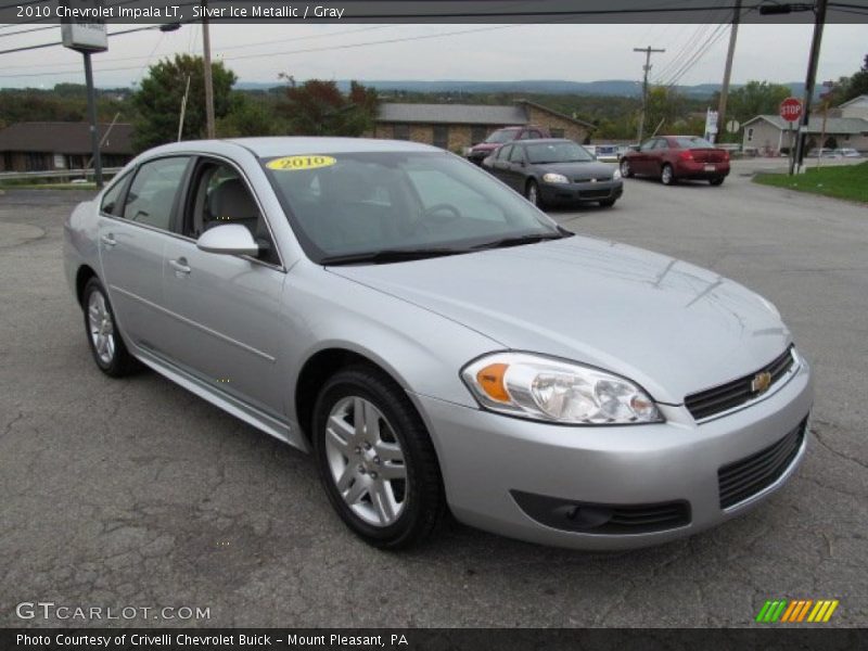 Silver Ice Metallic / Gray 2010 Chevrolet Impala LT
