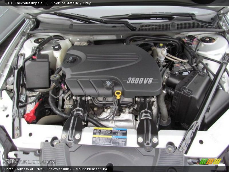 Silver Ice Metallic / Gray 2010 Chevrolet Impala LT