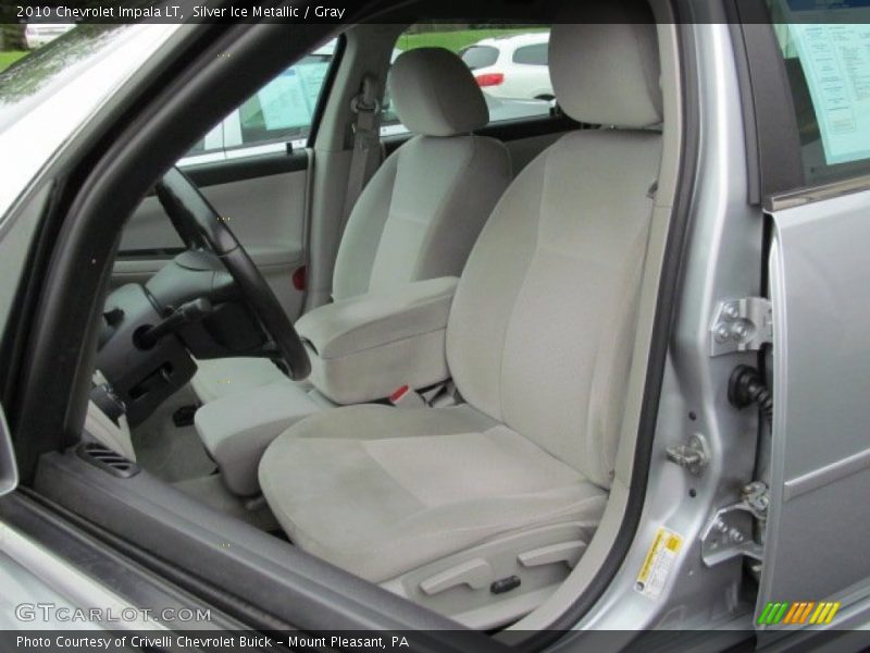 Silver Ice Metallic / Gray 2010 Chevrolet Impala LT