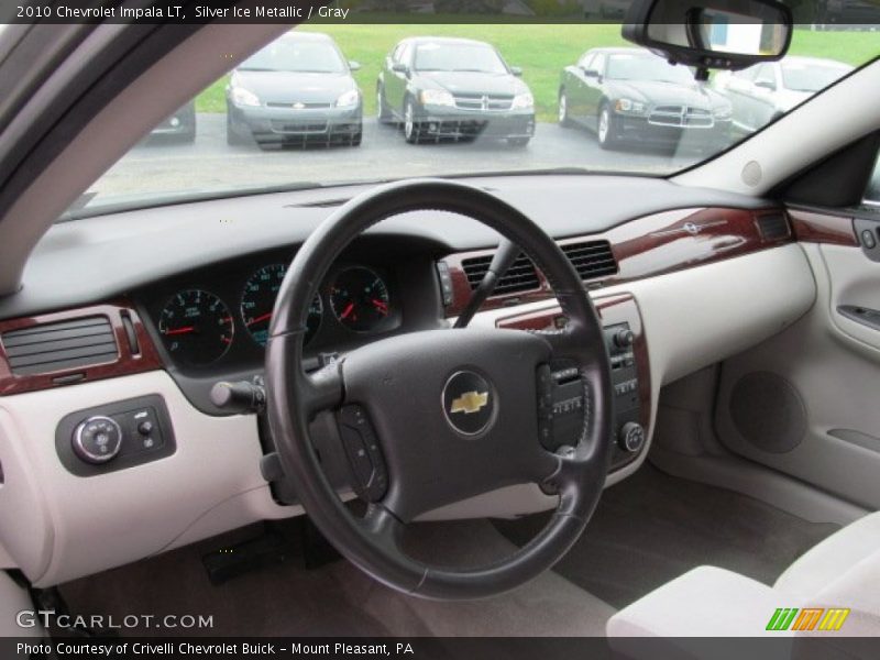 Silver Ice Metallic / Gray 2010 Chevrolet Impala LT