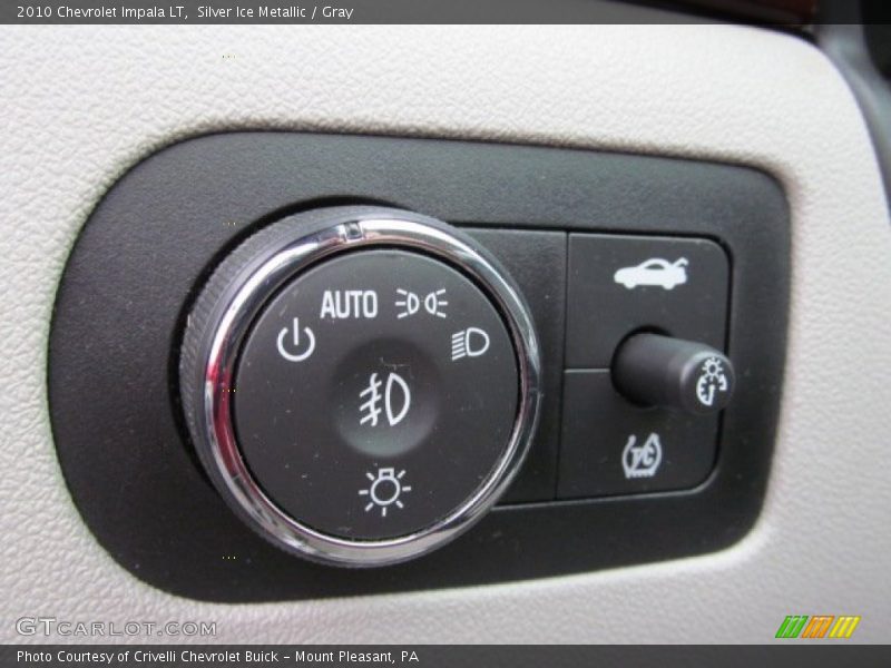 Silver Ice Metallic / Gray 2010 Chevrolet Impala LT