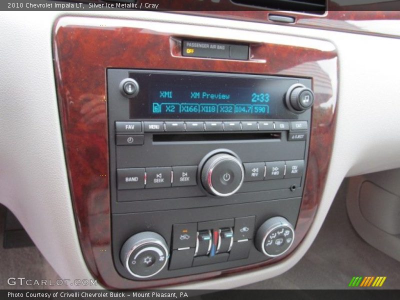 Silver Ice Metallic / Gray 2010 Chevrolet Impala LT
