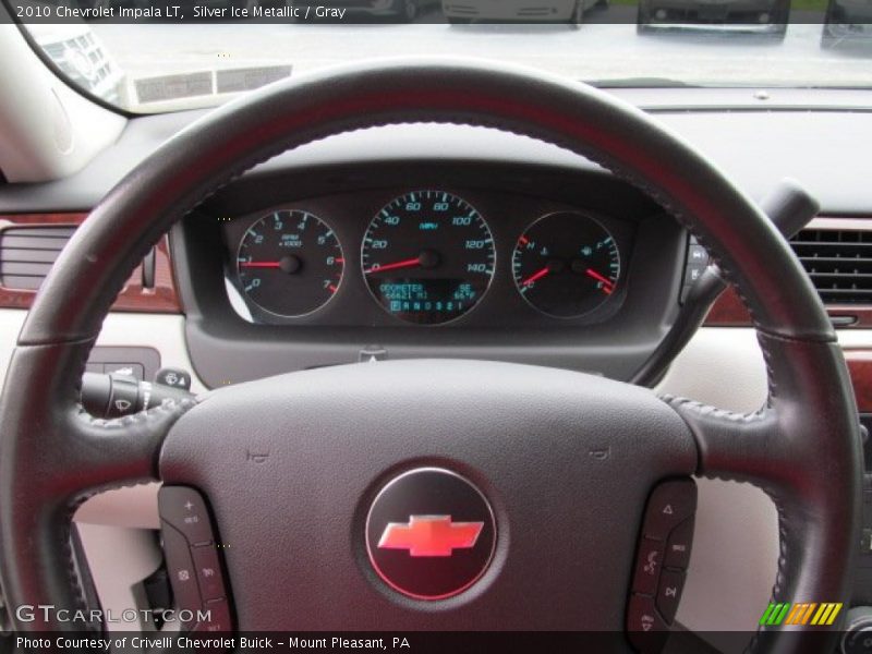 Silver Ice Metallic / Gray 2010 Chevrolet Impala LT