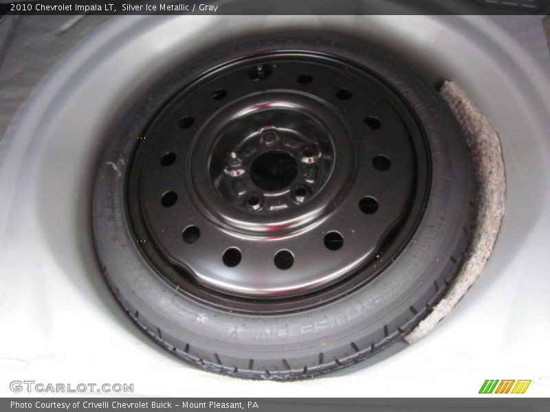 Silver Ice Metallic / Gray 2010 Chevrolet Impala LT