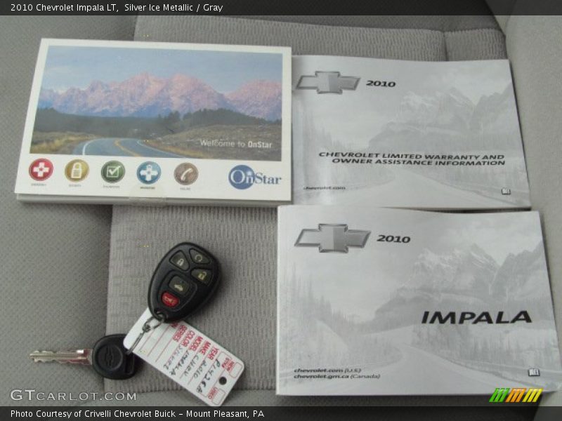 Silver Ice Metallic / Gray 2010 Chevrolet Impala LT
