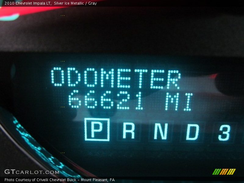 Silver Ice Metallic / Gray 2010 Chevrolet Impala LT