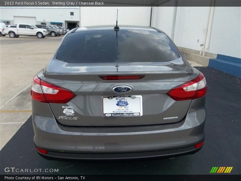 Sterling Gray / Charcoal Black 2013 Ford Focus S Sedan