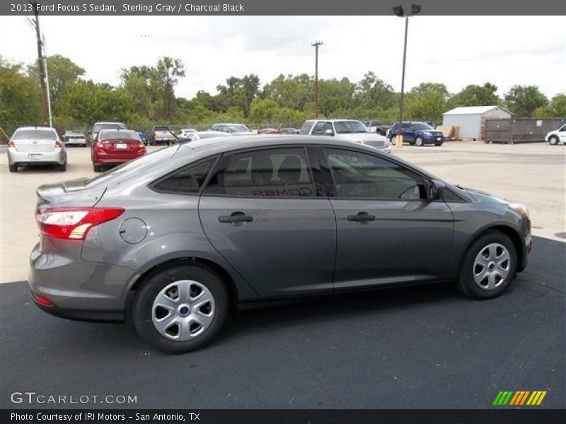 Sterling Gray / Charcoal Black 2013 Ford Focus S Sedan