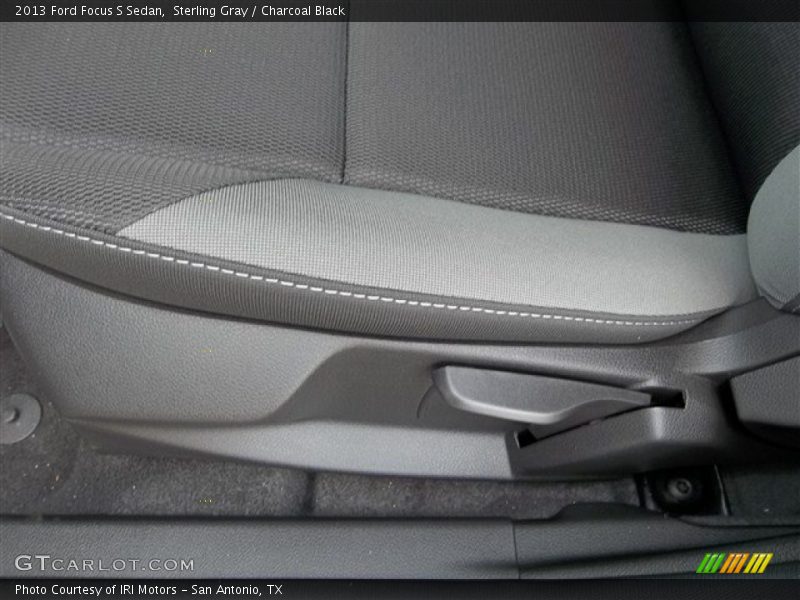 Sterling Gray / Charcoal Black 2013 Ford Focus S Sedan