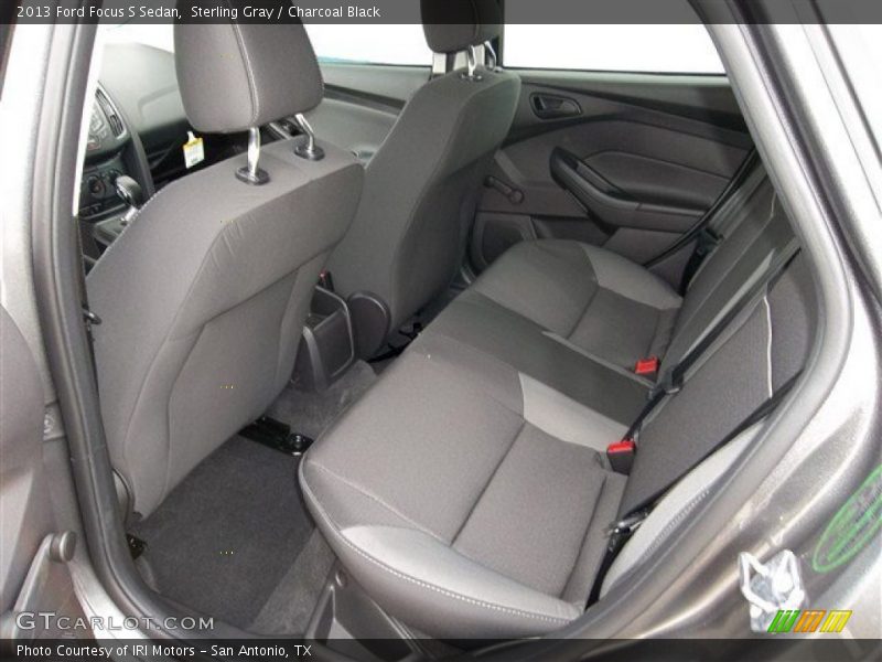 Sterling Gray / Charcoal Black 2013 Ford Focus S Sedan
