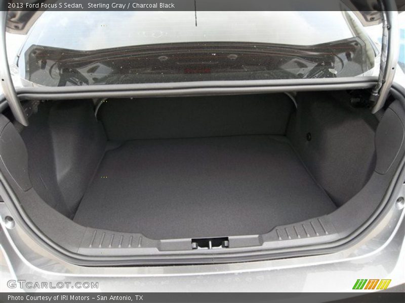 Sterling Gray / Charcoal Black 2013 Ford Focus S Sedan