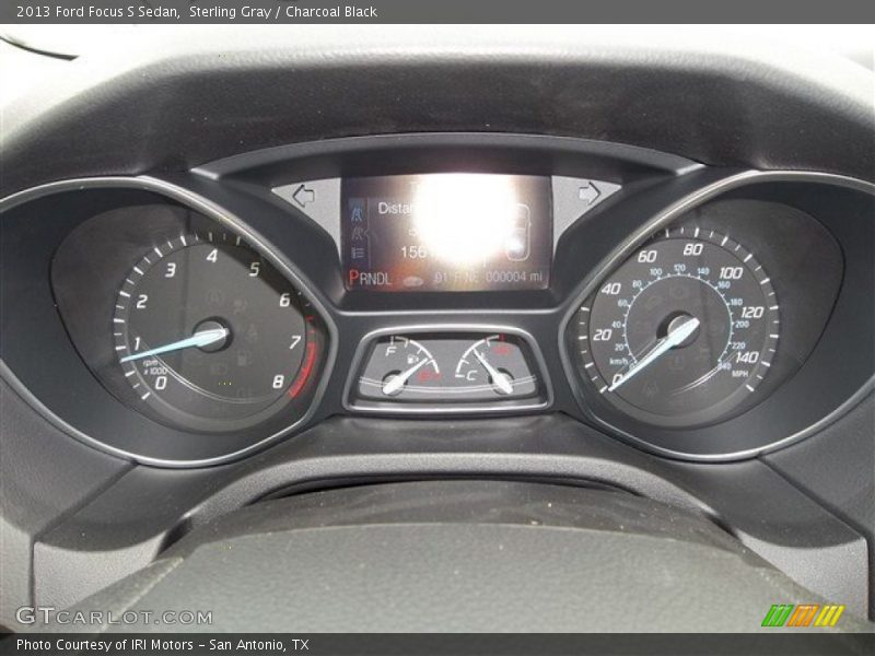 Sterling Gray / Charcoal Black 2013 Ford Focus S Sedan