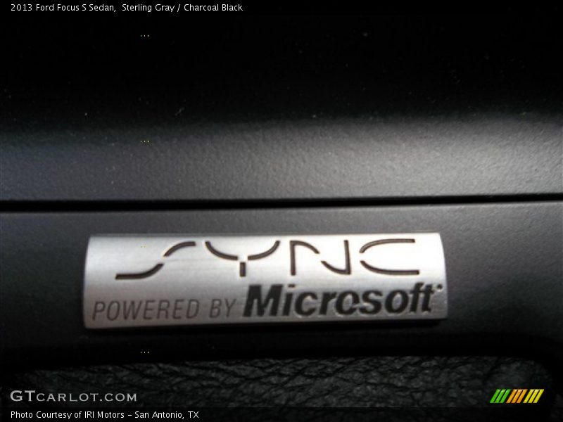 Sterling Gray / Charcoal Black 2013 Ford Focus S Sedan