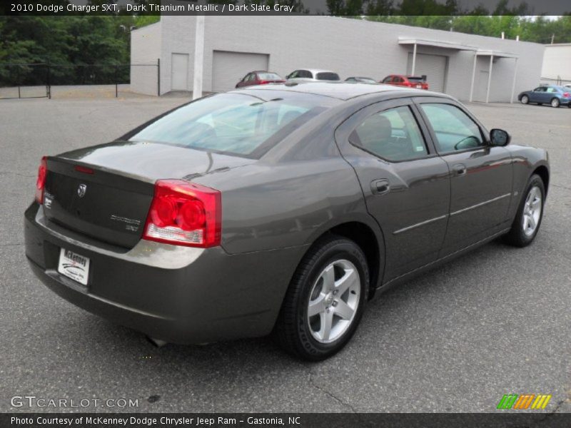 Dark Titanium Metallic / Dark Slate Gray 2010 Dodge Charger SXT