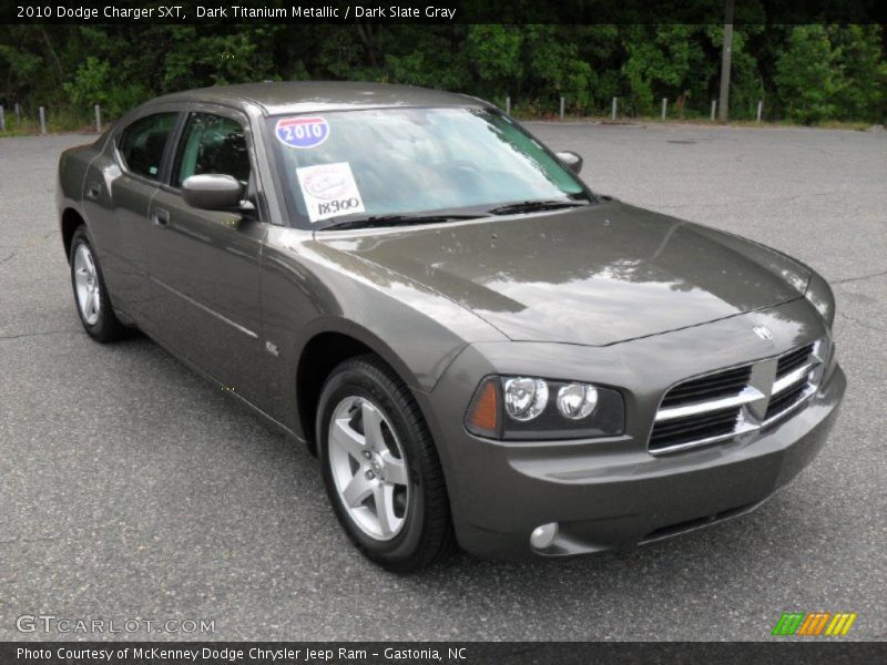 Dark Titanium Metallic / Dark Slate Gray 2010 Dodge Charger SXT