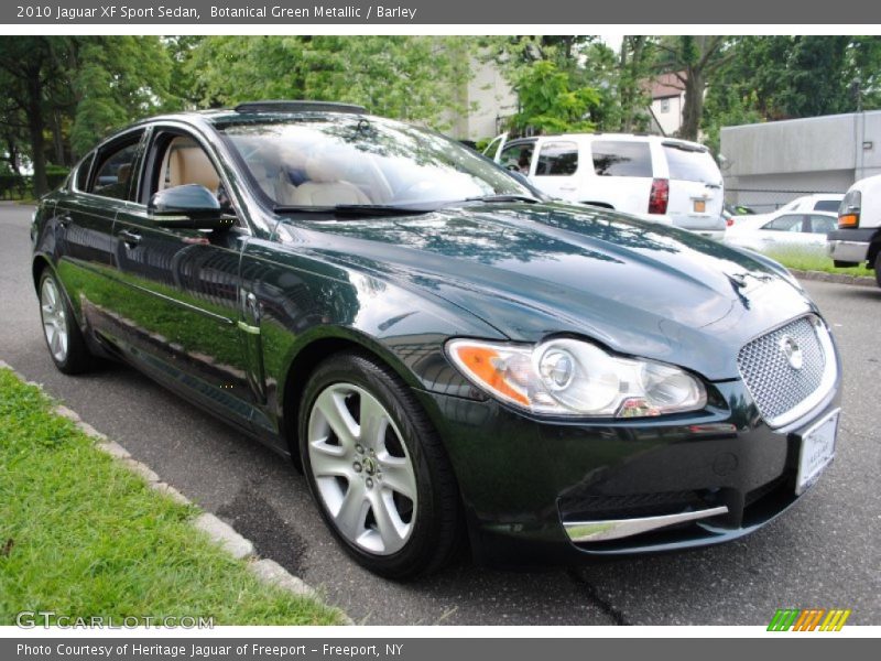 Front 3/4 View of 2010 XF Sport Sedan