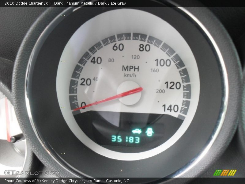 Dark Titanium Metallic / Dark Slate Gray 2010 Dodge Charger SXT