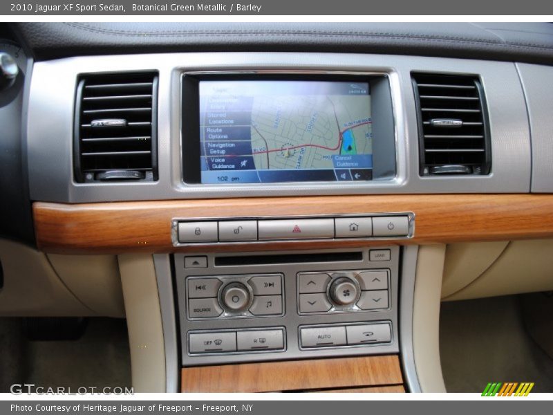Controls of 2010 XF Sport Sedan