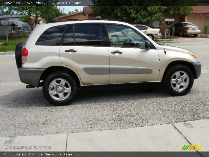 Vintage Gold Metallic / Taupe 2002 Toyota RAV4