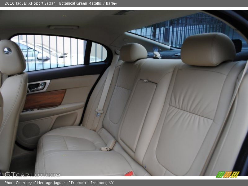 Botanical Green Metallic / Barley 2010 Jaguar XF Sport Sedan