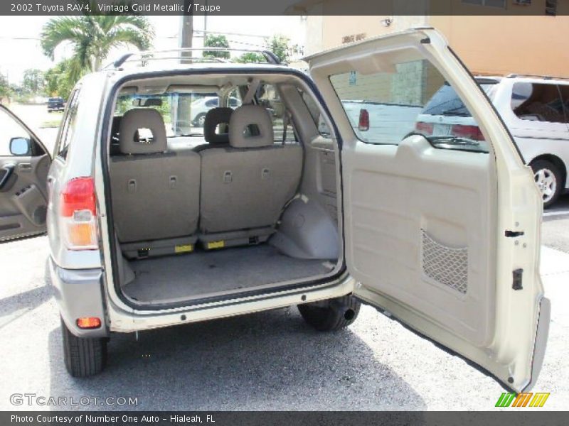 Vintage Gold Metallic / Taupe 2002 Toyota RAV4