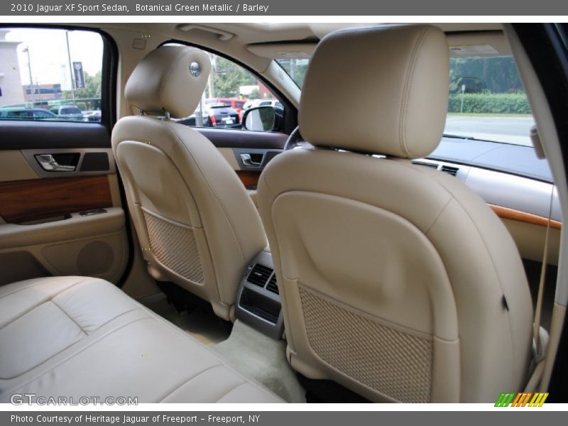Botanical Green Metallic / Barley 2010 Jaguar XF Sport Sedan