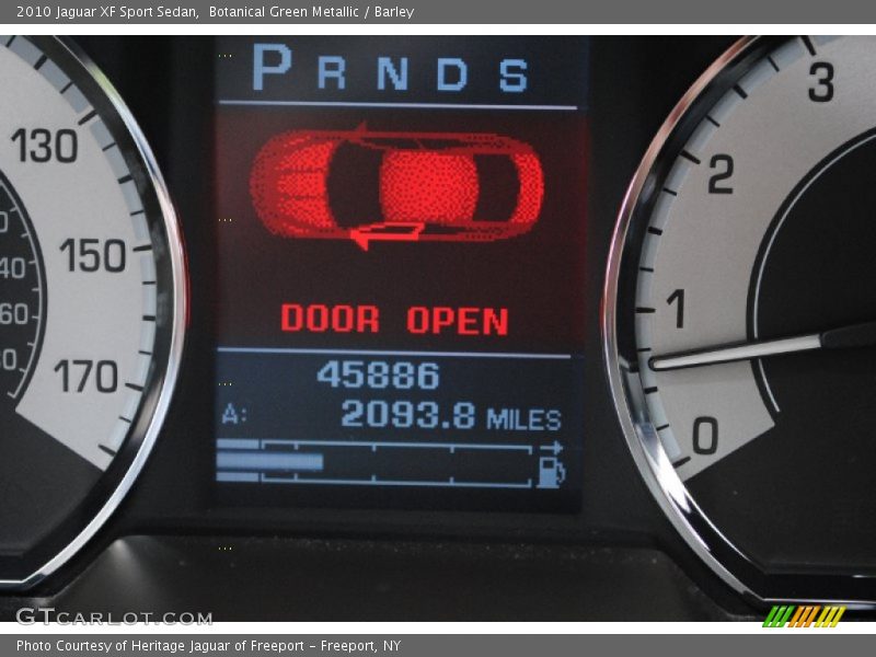 Botanical Green Metallic / Barley 2010 Jaguar XF Sport Sedan