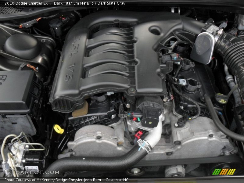 Dark Titanium Metallic / Dark Slate Gray 2010 Dodge Charger SXT