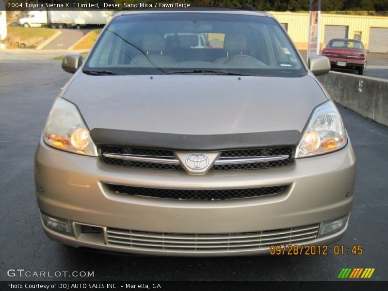 Desert Sand Mica / Fawn Beige 2004 Toyota Sienna XLE Limited