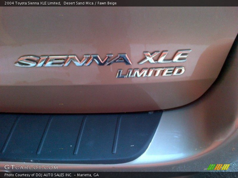 Desert Sand Mica / Fawn Beige 2004 Toyota Sienna XLE Limited