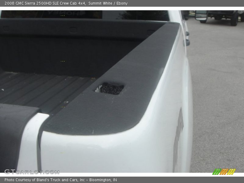 Summit White / Ebony 2008 GMC Sierra 2500HD SLE Crew Cab 4x4