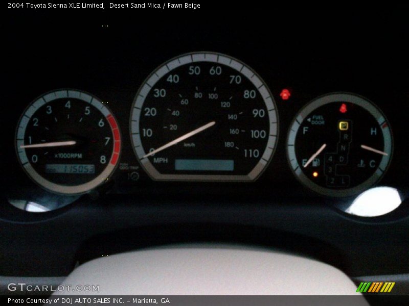 Desert Sand Mica / Fawn Beige 2004 Toyota Sienna XLE Limited