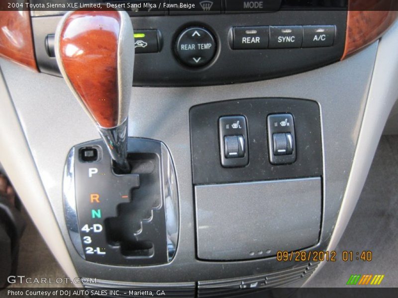 Desert Sand Mica / Fawn Beige 2004 Toyota Sienna XLE Limited