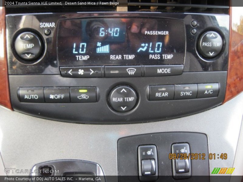 Desert Sand Mica / Fawn Beige 2004 Toyota Sienna XLE Limited