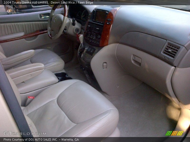 Desert Sand Mica / Fawn Beige 2004 Toyota Sienna XLE Limited