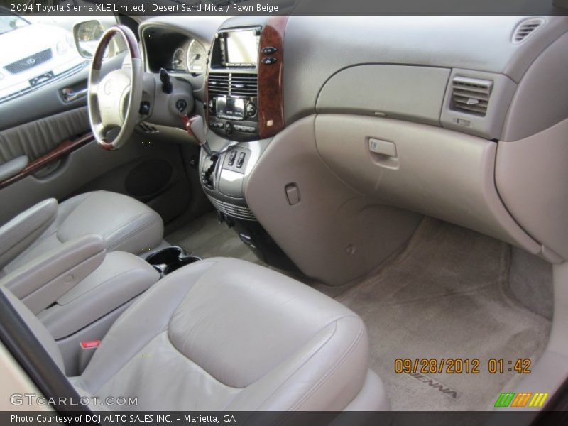 Desert Sand Mica / Fawn Beige 2004 Toyota Sienna XLE Limited