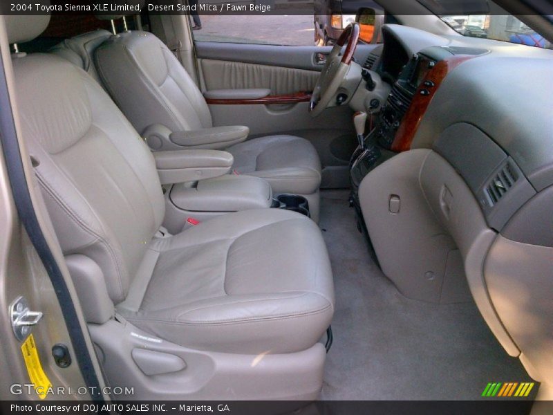 Desert Sand Mica / Fawn Beige 2004 Toyota Sienna XLE Limited
